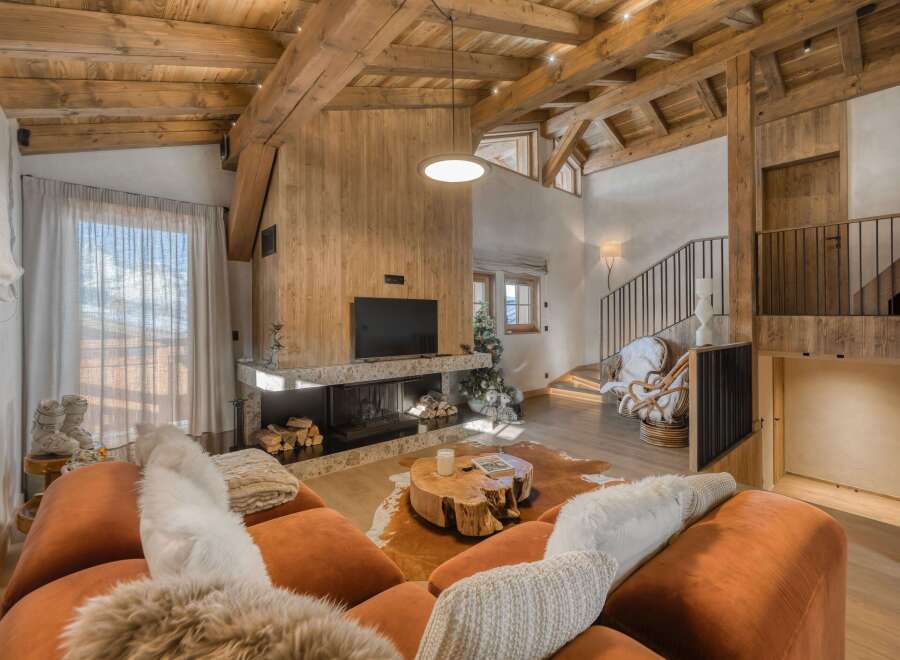 Experience the epitome of rustic luxury in this stunning chalet.