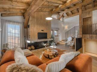 Experience the epitome of rustic luxury in this stunning chalet.