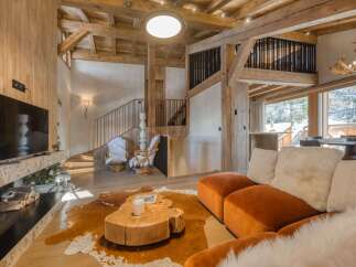 Experience the epitome of rustic luxury in this stunning chalet.