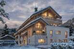 Luxury chalet in the mountains with stunning views.