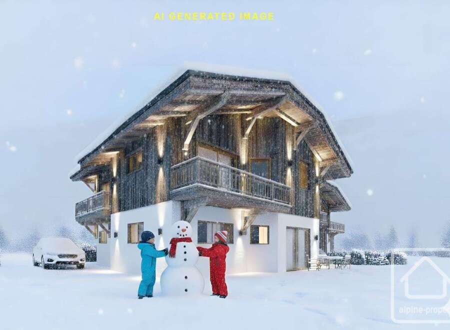 Experience the charm of this stunning alpine property, perfect for a winter getaway.