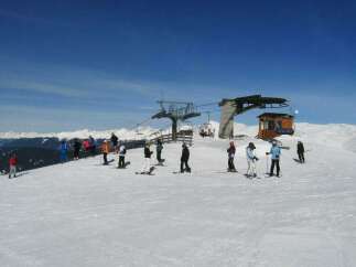 Enjoy a day of skiing at this beautiful mountain resort.