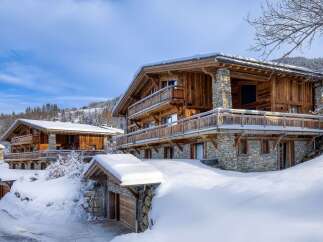 Experience the ultimate winter escape in this stunning chalet.
