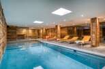 Indulge in luxury at this stunning indoor pool, complete with a serene ambiance and modern design.