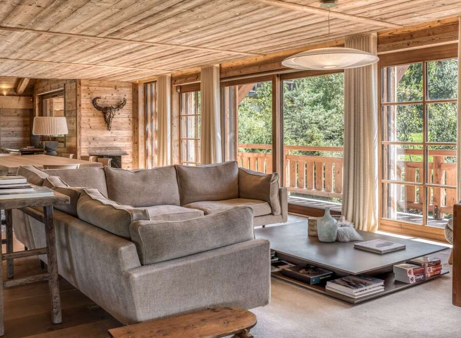Experience rustic elegance in this stunning living space.