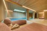 Indulge in ultimate relaxation in this luxurious spa retreat.