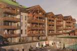 Luxury apartments in the mountains with stunning views.