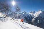 Experience exhilarating off-piste skiing in the breathtaking French Alps.