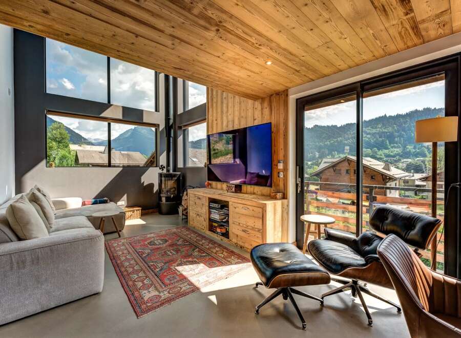 Experience luxurious mountain living in this stunning contemporary chalet.