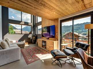 Experience luxurious mountain living in this stunning contemporary chalet.