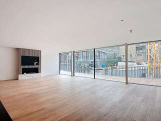 Stunning open-plan living space with expansive windows offering breathtaking views.