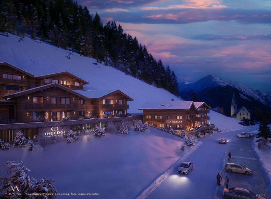 The Edge, a stunning luxury hotel nestled in the Swiss Alps, offers breathtaking views and unparalleled access to world-class skiing.