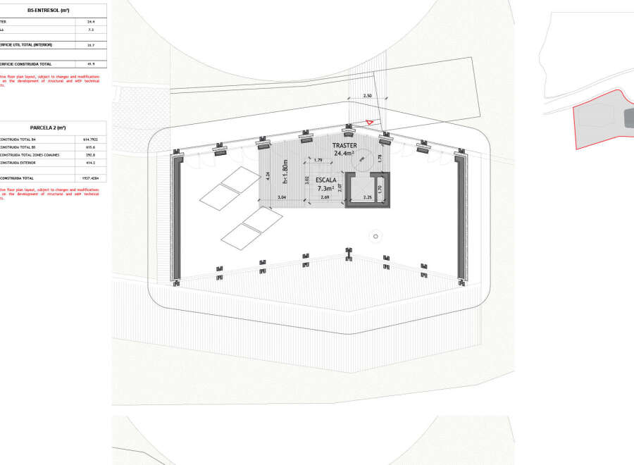 Discover this meticulously planned floor layout, showcasing a total constructed area of 41.