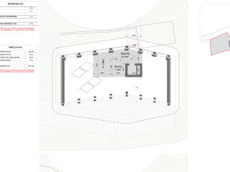 Discover this meticulously planned floor layout, showcasing a total constructed area of 41.