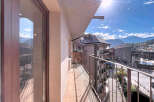 Enjoy breathtaking mountain views from this stunning balcony.