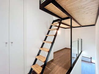 Discover this modern loft space, perfect for maximizing living area.