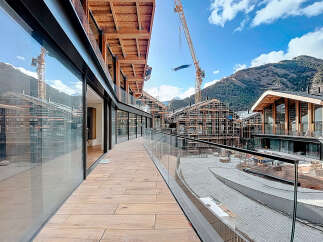 Luxury mountain apartments with stunning views.