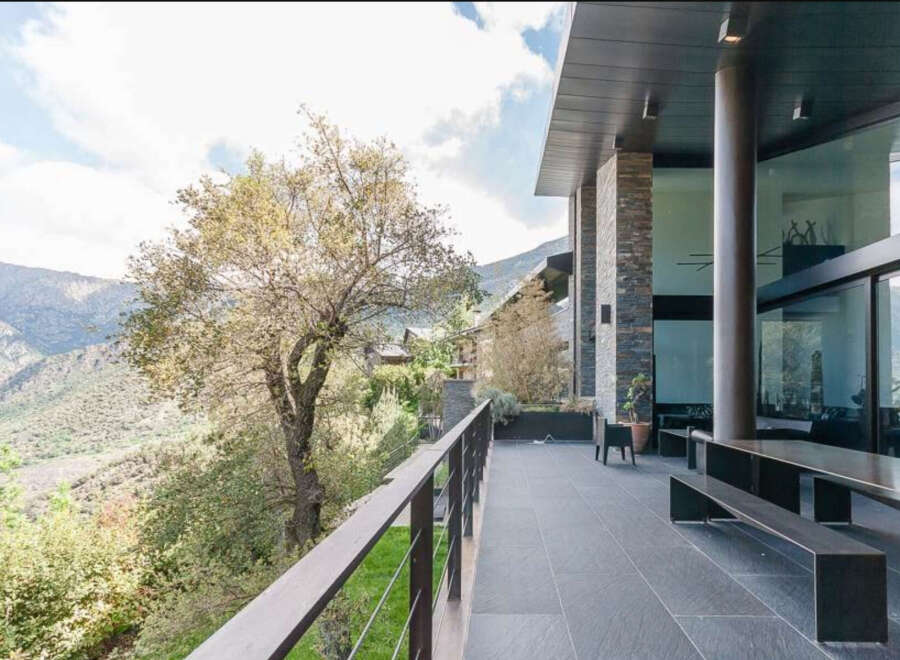 Luxury mountain home with stunning views.