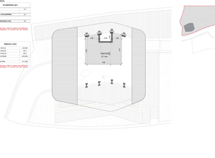 Discover the potential of this property with a detailed breakdown of its construction areas.