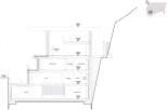 Discover this multi-level architectural marvel built into a hillside, offering distinct living zones.