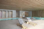 Indulge in luxury at this stunning property featuring a tranquil indoor pool and spa.