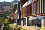 Luxury mountainside homes with stunning views.