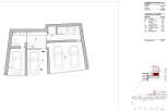 This is a blueprint showcasing a level of a property with multiple parking spaces, including both enclosed garages (Garatge Tancat) and an open garage (Garatge Obert).