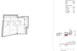 This floor plan showcases a meticulously designed layout, featuring multiple bedrooms and bathrooms, perfect for families or those seeking ample living space.