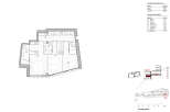 This floor plan showcases a well-distributed layout, including three bedrooms, three bathrooms, and a distributor area.