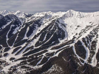 Experience the thrill of winter at this stunning ski resort.