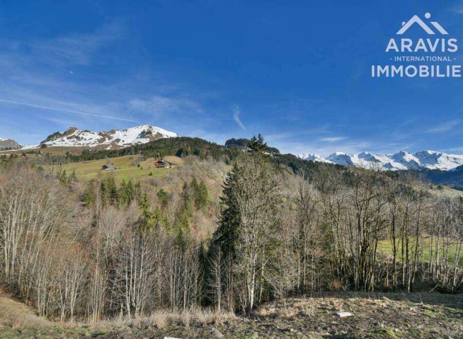 Spectacular mountain views from this idyllic plot of land.