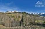 Spectacular mountain views from this idyllic plot of land.