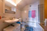 This bathroom features a clean and functional design.