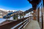 Enjoy breathtaking mountain views from this stunning chalet.