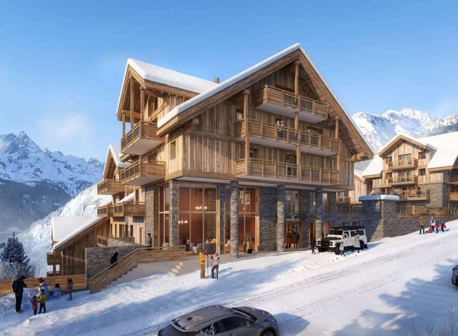 Luxury ski-in/ski-out apartments in the heart of the French Alps.