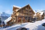 Luxury ski-in/ski-out apartments in the heart of the French Alps.