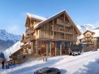Luxury ski-in/ski-out apartments in the heart of the French Alps.