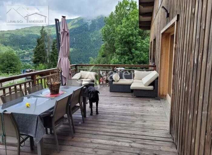 Enjoy breathtaking mountain views from this charming property.