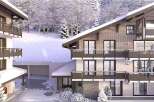 Luxury ski-in/ski-out chalets with stunning mountain views.