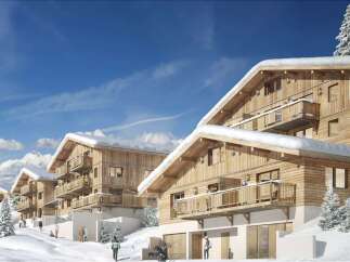 Discover luxurious chalets nestled in a snowy mountainside, offering breathtaking views and ski-in/ski-out access.