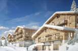 Discover luxurious chalets nestled in a snowy mountainside, offering breathtaking views and ski-in/ski-out access.