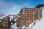 Luxury ski-in/ski-out apartments in the French Alps.