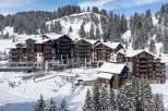 Nestled in a snow-covered mountainside, this luxurious resort offers breathtaking views and ski-in/ski-out access.
