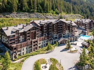 Nestled in the French Alps, this luxurious resort boasts stunning mountain views and spacious accommodations.