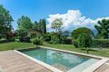 Luxury villa with private pool and stunning lake views.