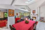 Beautiful family home with high ceilings and skylights, creating a bright and airy atmosphere.