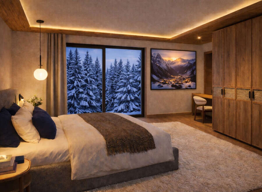 Experience the ultimate in luxury and comfort in this stunning bedroom.