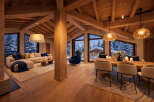Experience the epitome of luxury living in this stunning chalet, boasting exquisite wooden architecture and breathtaking views.