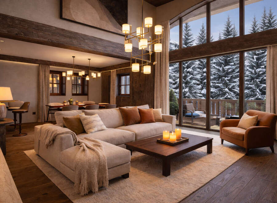 Experience luxury living in this stunning mountain retreat.