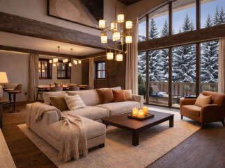 Experience luxury living in this stunning mountain retreat.